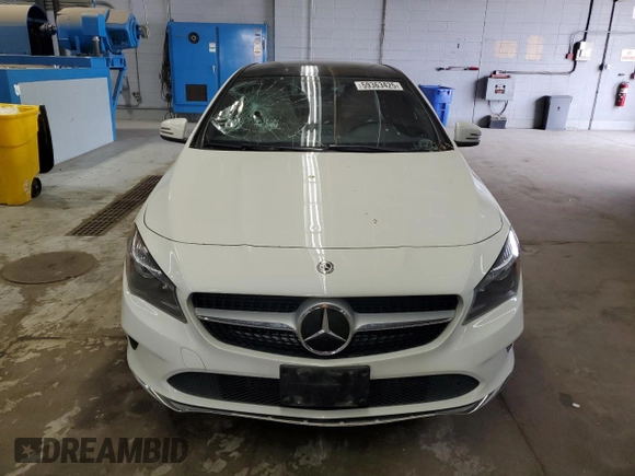 2018 Mercedes-Benz CLA 250 with VIN WDDSJ4GB3JN599846, listed as a Copart auction lot 59363425 with 67,935 mi miles and Salvage title. Bid and sale history available at DreamBid. Image 5.