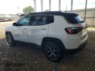 2025 Jeep Compass Limited z VIN 3C4NJDCN9ST513657, wystawiony jako Copart lot #64254485 z przebiegiem 38 078 mil mil oraz Czysty tytuł • Clean title. Historia ofert i sprzedaży dostępna na DreamBid. Obrazek 2.