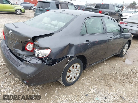 2009 Toyota Corolla with VIN 1NXBU40E99Z138136, listed as a IAAI auction lot 41967052 with 207,892 mi miles. Bid and sale history available at carsss.com. Image 4.