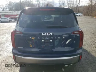 2025 Kia Telluride S with VIN 5XYP64GC4SG571265, listed as a Copart auction lot 83986074 with 9 mi miles and Salvage Title. Bid and sale history available at DreamBid. Image 6.