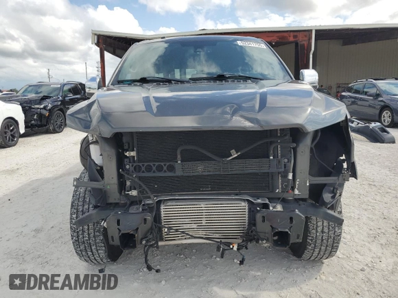 2016 Ford F-150 XL with VIN 1FTEW1CG0GFA50858, listed as a Copart auction lot 52341755 with 76,540 mi miles and Salvage title. Bid and sale history available at DreamBid. Image 5.