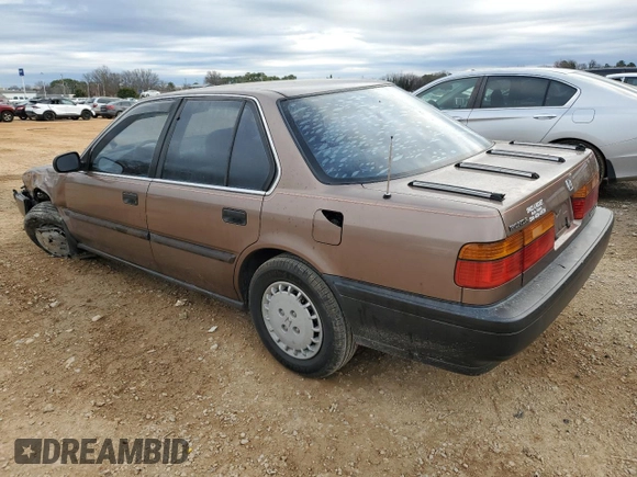 1991 Honda Accord z VIN 1HGCB7649MA181918, wystawiony jako Copart lot #44371355 z przebiegiem 93 114 mil mil oraz Szkoda całkowita • Salvage title. Historia ofert i sprzedaży dostępna na DreamBid. Obrazek 2.
