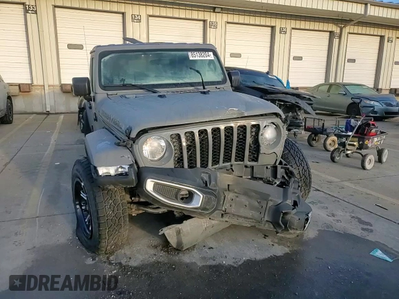 2022 Jeep Gladiator Willys с VIN 1C6HJTAG8NL107002, выставлен на аукционе Copart как лот 85138204 с пробегом 69 166 миль миль и Списание • Salvage title. История ставок и продаж доступна на DreamBid. Изображение 11.