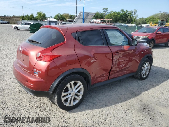 2012 Nissan Juke SV with VIN JN8AF5MV3CT114670, listed as a Copart auction lot 48907584 with 137,870 mi miles and Salvage Title. Bid and sale history available at DreamBid. Image 3.