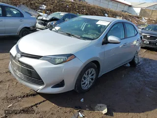 2019 Toyota Corolla L with VIN 2T1BURHE1KC136437, listed as a IAAI auction lot 41763222 with 117,152 mi miles. Bid and sale history available at carsss.com. Image 17.