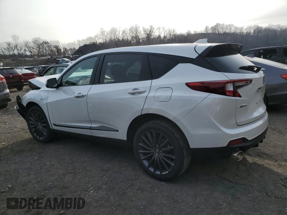 2023 Acura RDX Advance with VIN 5J8TC2H83PL004550, listed as a Copart auction lot 83023154 with Not provided miles and Salvage title. Bid and sale history available at DreamBid. Image 2.