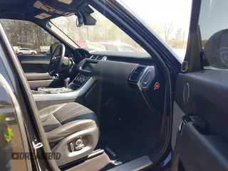 2016 Land Rover Range Rover Sport V6 HSE with VIN SALWR2PF3GA120085, listed as a IAAI auction lot 42035452 with 79,068 mi miles. Bid and sale history available at carsss.com. Image 5.