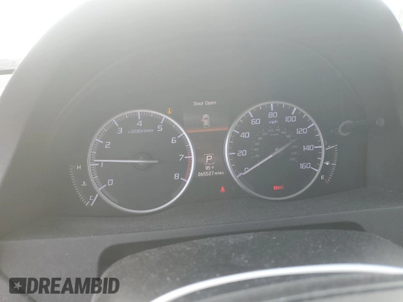 2017 Acura RDX Advance with VIN 5J8TB3H74HL011041, listed as a Copart auction lot 55409695 with 65,527 mi miles and Salvage title. Bid and sale history available at DreamBid. Image 9.