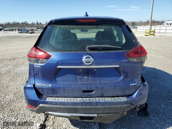 2018 Nissan Rogue S with VIN 5N1AT2MVXJC739756, listed as a Copart auction lot 46464295 with 107,691 mi miles and Salvage Title. Bid and sale history available at carsss.com. Image 6.