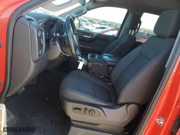 2021 Chevrolet Silverado 1500 LT with VIN 3GCPWCEK4MG136948, listed as a Copart auction lot 83531064 with 50,973 mi miles and Salvage Title. Bid and sale history available at carsss.com. Image 7.