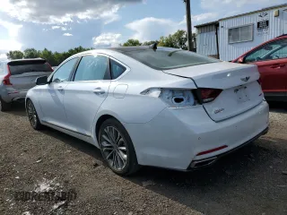 2015 Hyundai Genesis 3.8L with VIN KMHGN4JEXFU073049, listed as a Copart auction lot 68503014 with 113,609 mi miles and Salvage Title. Bid and sale history available at carsss.com. Image 2.