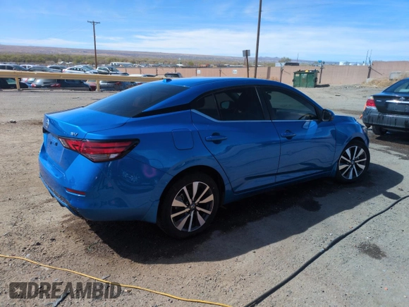 2021 Nissan Sentra SV with VIN 3N1AB8CV0MY229894, listed as a Copart auction lot 50355685 with 46,920 mi miles and Salvage Title. Bid and sale history available at carsss.com. Image 3.