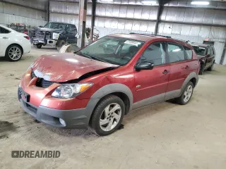2003 Pontiac Vibe with VIN 5Y2SM62883Z414081, listed as a Copart auction lot 47938844 with 123,827 mi miles and Salvage Title. Bid and sale history available at DreamBid. Image 1.