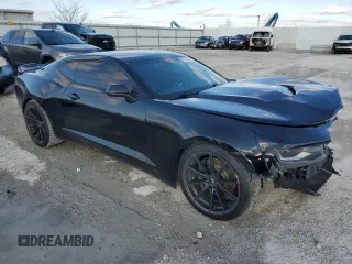 2017 Chevrolet Camaro 2SS with VIN 1G1FH1R74H0122406, listed as a Copart auction lot 87219574 with 104,464 mi miles and Salvage title. Bid and sale history available at DreamBid. Image 4.