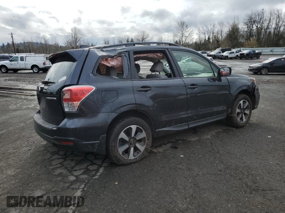 2018 Subaru Forester Premium with VIN JF2SJAEC8JH515590, listed as a Copart auction lot 43816395 with 97,039 mi miles and Salvage Title. Bid and sale history available at DreamBid. Image 3.