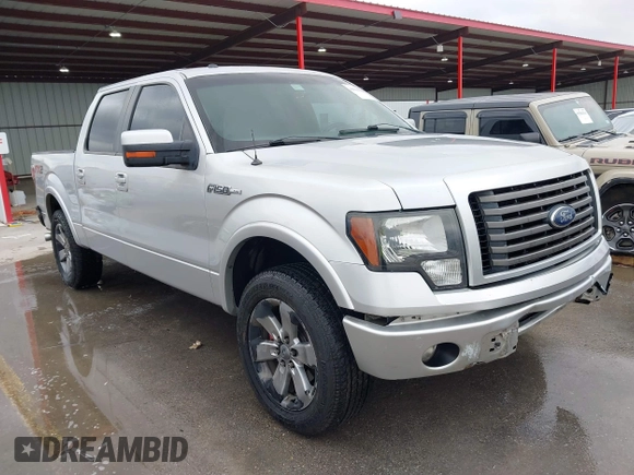 2012 Ford F-150 XL with VIN 1FTFW1CF7CKE18255, listed as a IAAI auction lot 41506688 with 243,624 mi miles. Bid and sale history available at carsss.com. Image 1.
