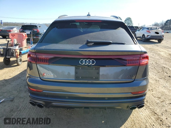 2021 Audi SQ8 Premium Plus z VIN WA1AWBF19MD002837, wystawiony jako Copart lot #46600055 z przebiegiem 98 818 mil mil oraz Czysty tytuł • Clean title. Historia ofert i sprzedaży dostępna na DreamBid. Obrazek 6.