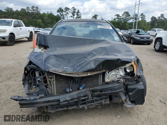 2006 Kia Spectra EX with VIN KNAFE121865361279, listed as a Copart auction lot 53486935 with 219,919 mi miles and Salvage Title. Bid and sale history available at carsss.com. Image 5.