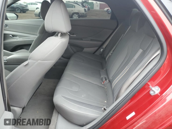 2023 Hyundai Elantra SEL with VIN KMHLS4AGXPU617964, listed as a Copart auction lot 55487845 with 32,060 mi miles and Salvage title. Bid and sale history available at DreamBid. Image 10.