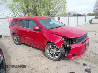 2019 Dodge Durango GT z VIN 1C4RDJDG2KC744144, wystawiony jako IAAI lot #41958673 z przebiegiem 72 819 mil mil oraz . Historia ofert i sprzedaży dostępna na DreamBid. Obrazek 1.