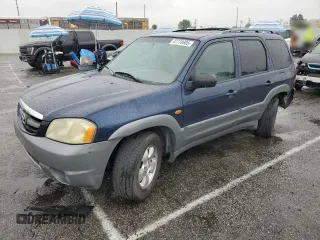 2002 Mazda Tribute LX with VIN 4F2YU09132KM45424, listed as a Copart auction lot 47778905 with 196,982 mi miles and Salvage Title. Bid and sale history available at carsss.com. Image 1.