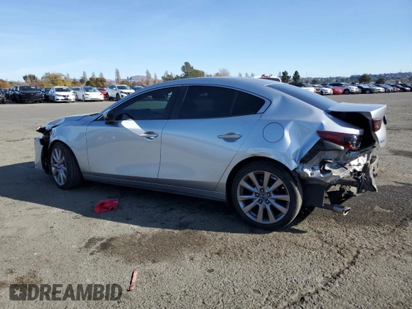 2019 Mazda 3 w/Select Pkg with VIN 3MZBPAAL8KM109600, listed as a Copart auction lot 84187424 with 62,914 mi miles and Salvage Title. Bid and sale history available at carsss.com. Image 2.