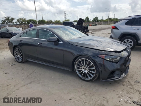 2020 Mercedes-Benz CLS with VIN WDD2J5JB1LA050560, listed as a Copart auction lot 78264504 with 35,490 mi miles and Salvage Title. Bid and sale history available at carsss.com. Image 4.