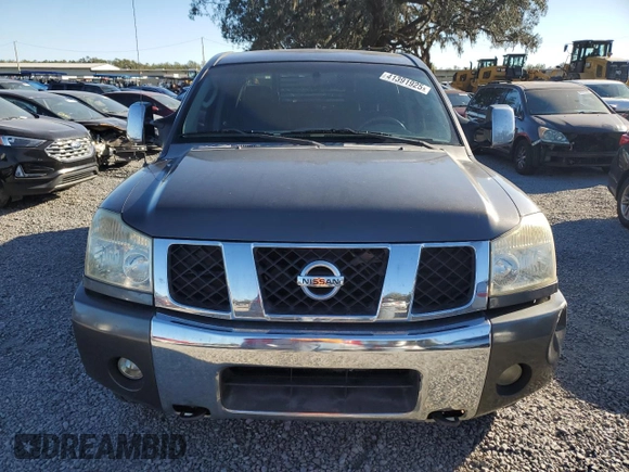 2007 Nissan Titan XE with VIN 1N6BA07A17N243282, listed as a Copart auction lot 41391925 with 158,843 mi miles and Salvage Title. Bid and sale history available at carsss.com. Image 5.