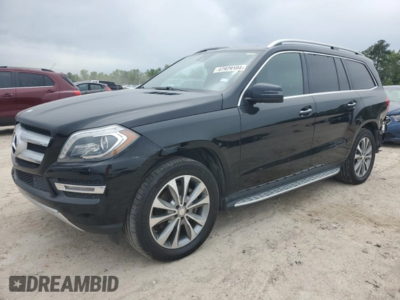 2015 Mercedes-Benz GL with VIN 4JGDF6EE9FA492758, listed as a Copart auction lot 47929104 with 72,179 mi miles. Bid and sale history available at carsss.com. Image 1.