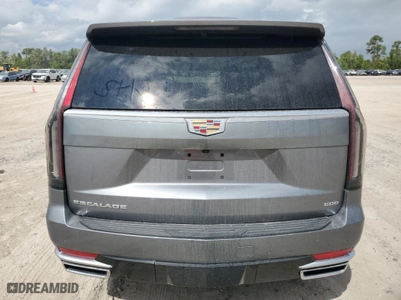 2023 Cadillac Escalade 4WD Sport Platinum with VIN 1GYS4GKL2PR487392, listed as a Copart auction lot 69720914 with 33,674 mi miles and Salvage Title. Bid and sale history available at carsss.com. Image 6.
