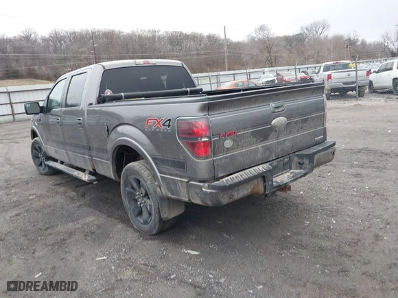 2012 Ford F-150 XL with VIN 1FTFW1EF5CFB17456, listed as a IAAI auction lot 41212498 with 272,730 mi miles. Bid and sale history available at carsss.com. Image 3.