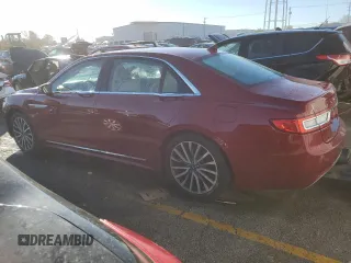 2018 Lincoln Continental Select with VIN 1LN6L9SK0J5609318, listed as a Copart auction lot 76727154 with 34,690 mi miles and Salvage Title. Bid and sale history available at carsss.com. Image 2.
