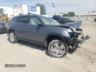 2019 Volkswagen Atlas SE with VIN 1V2UR2CA4KC606652, listed as a Copart auction lot 53994505 with Not provided miles and Salvage title. Bid and sale history available at DreamBid. Image 4.