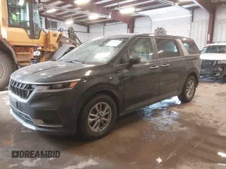 2022 Kia Carnival LXS with VIN KNDNB4H36N6133470, listed as a IAAI auction lot 41581467 with 46,771 mi miles. Bid and sale history available at carsss.com. Image 17.