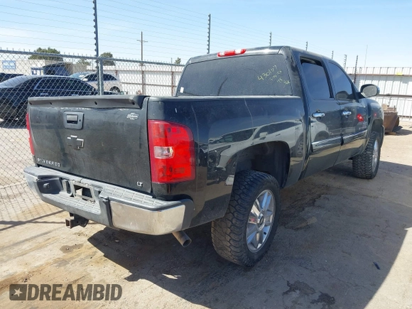 2013 Chevrolet Silverado 1500 LT with VIN 3GCPCSE05DG379301, listed as a IAAI auction lot 41866893 with 164,291 mi miles and . Bid and sale history available at DreamBid. Image 4.