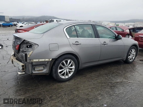 2008 Infiniti G35 Sedan x with VIN JNKBV61F38M254398, listed as a Copart auction lot 42715645 with 103,071 mi miles and Salvage Title. Bid and sale history available at carsss.com. Image 3.