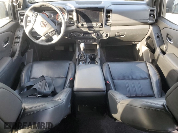 2022 Nissan Frontier Pro-4X z VIN 1N6ED1EK4NN686366, wystawiony jako Copart lot #46265815 z przebiegiem 50 753 mil mil oraz Szkoda całkowita • Salvage title. Historia ofert i sprzedaży dostępna na DreamBid. Obrazek 8.