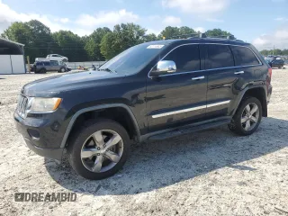2011 Jeep Grand Cherokee Overland with VIN 1J4RR6GT7BC605581, listed as a Copart auction lot 63114605 with 122,959 mi miles and Clean title. Bid and sale history available at DreamBid. Image 1.