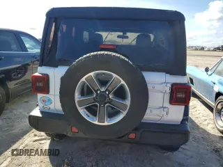 2018 Jeep Wrangler Sport with VIN 1C4GJXAG2JW212946, listed as a Copart auction lot 74091024 with Not Provided miles and Salvage Title. Bid and sale history available at DreamBid. Image 6.