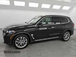 2025 BMW X5 xDrive40i with VIN 5UX23EU01S9W25124, listed as a Copart auction lot 49742835 with 35,175 mi miles and Clean Title. Bid and sale history available at carsss.com. Image 1.