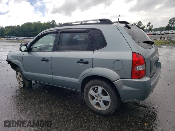2008 Hyundai Tucson GLS with VIN KM8JM12B08U756098, listed as a Copart auction lot 66724864 with 161,364 mi miles and Salvage Title. Bid and sale history available at carsss.com. Image 2.