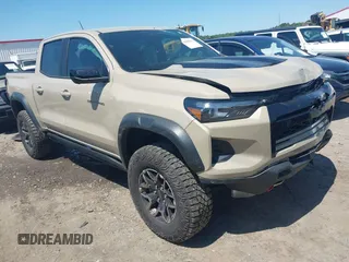 2024 Chevrolet Colorado 4WD ZR2 with VIN 1GCPTFEK8R1178202, listed as a IAAI auction lot 42000534 with 15,298 mi miles and . Bid and sale history available at DreamBid. Image 1.