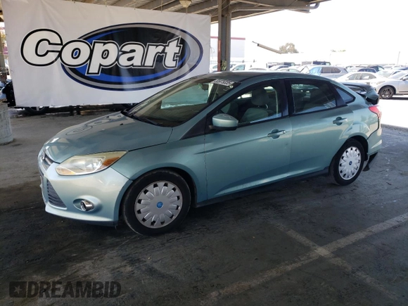 2012 Ford Focus SE with VIN 1FAHP3F23CL263018, listed as a Copart auction lot 55975335 with 167,823 mi miles and Salvage title. Bid and sale history available at DreamBid. Image 1.