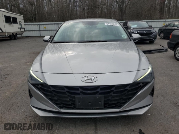 2022 Hyundai Elantra SEL with VIN 5NPLM4AG3NH078755, listed as a Copart auction lot 51120245 with 54,948 mi miles and Salvage Title. Bid and sale history available at DreamBid. Image 5.