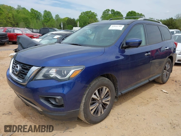 2017 Nissan Pathfinder S with VIN 5N1DR2MN5HC902786, listed as a IAAI auction lot 42042789 with 126,766 mi miles. Bid and sale history available at carsss.com. Image 17.