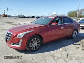 2014 Cadillac CTS RWD with VIN 1G6AP5SX6E0186404, listed as a Copart auction lot 52802145 with 169,444 mi miles and Salvage title. Bid and sale history available at DreamBid. Image 1.