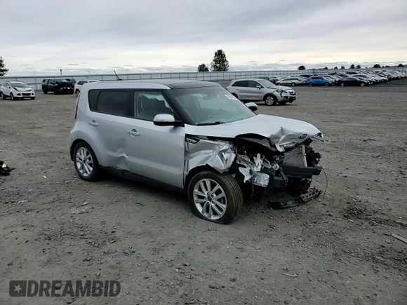 2017 Kia Soul + with VIN KNDJP3A5XH7437177, listed as a Copart auction lot 48389185 with 44,662 mi miles and Salvage Title. Bid and sale history available at carsss.com. Image 11.