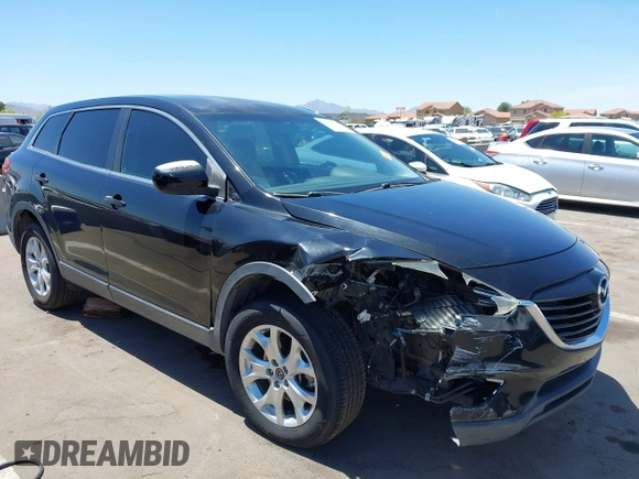 2013 Mazda CX-9 Touring with VIN JM3TB2CV0D0411681, listed as a IAAI auction lot 42131639 with 116,638 mi miles and . Bid and sale history available at carsss.com. Image 1.