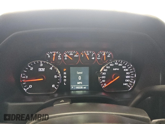 2018 Chevrolet Silverado 1500 Work Truck with VIN 3GCUKNEC7JG411128, listed as a Copart auction lot 49377275 with 145,335 mi miles and Clean Title. Bid and sale history available at carsss.com. Image 9.