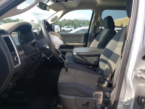 2009 Dodge Ram 1500 SLT with VIN 1D3HB13T79J511373, listed as a Copart auction lot 57119944 with 125,675 mi miles and Salvage Title. Bid and sale history available at carsss.com. Image 7.